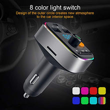 Carica l'immagine nel visualizzatore di Gallery, Trasmettitore Bluetooth per Auto, HOLALEI FM Transmitter Bassi...
