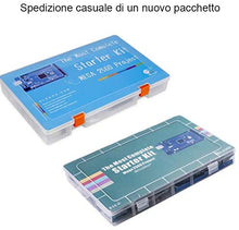 Carica l'immagine nel visualizzatore di Gallery, Elegoo MEGA2560 R3 Lo Starter Kit più Completo con Tutorial Italiano Compatibile con i Progetti IDE di Arduino