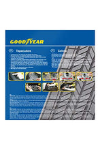 Carica l'immagine nel visualizzatore di Gallery, Goodyear GOD9042 Set di 4 Copricerchi Daytona, Argento/Nero, 14 Pollici 14"