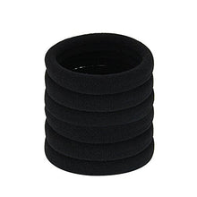 Carica l'immagine nel visualizzatore di Gallery, Golrisen 20 Pz Elastici per Capelli, Grande Nero Elasticizzato Elastico,... - Ilgrandebazar