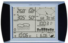 Carica l'immagine nel visualizzatore di Gallery, Velleman 406062 Stazione Meteo radiocontrollata WS1080, Touch Screen, grau