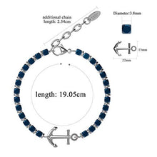 Carica l'immagine nel visualizzatore di Gallery, Amtier Braccialetti di Ancoraggio Perline Blu Unisex A - Ilgrandebazar