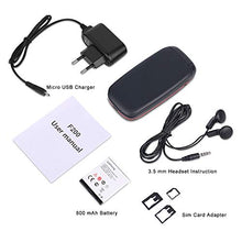 Carica l'immagine nel visualizzatore di Gallery, Ushining Telefono Cellulare, Cellulare per Anziani con Tasti Nero - Ilgrandebazar