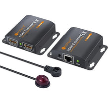 Carica l'immagine nel visualizzatore di Gallery, Neoteck 1080P 60M HDMI Ethernet Network Extender con 2 splitter porta