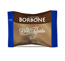 Carica l'immagine nel visualizzatore di Gallery, Caffè Borbone Don Carlo, Miscela Blu - 100 Capsule, Compatibili con Macchine Lavazza