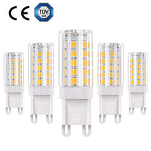 Carica l'immagine nel visualizzatore di Gallery, Vicloon G9 5W LED Lampadina,Lampadina Alogena 40W 5 Pezzi 5w Bianco