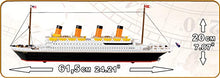 Carica l'immagine nel visualizzatore di Gallery, COBI- Transatlantico Britannico R.M.S. Titanic, Multicolore, 1914A