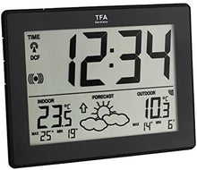 Carica l'immagine nel visualizzatore di Gallery, TFA Dostmann 35.1125.02 Metro Stazione Meteo Wireless, Bianco Nero