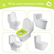 Carica l'immagine nel visualizzatore di Gallery, UPGRADE Gimars Riduttore WC per Bambini/Sedile Antiscivolo Portatile Verde