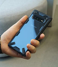 Carica l'immagine nel visualizzatore di Gallery, Ringke Fusion-X Custodia Compatibile con Galaxy S10 Plus (6.4"), Black - Ilgrandebazar