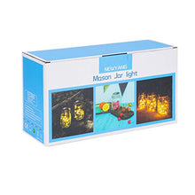 Carica l'immagine nel visualizzatore di Gallery, Luci Solari Giardino - 3 Pezzi Lampada Solare 30 LED, LED Bianco Caldo