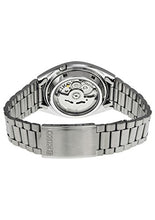 Carica l'immagine nel visualizzatore di Gallery, Seiko 5, orologio automatico da uomo con display analogico blu e bracciale... - Ilgrandebazar