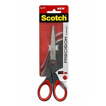 Carica l'immagine nel visualizzatore di Gallery, 3M Scotch Precision Forbici con Lame in Acciaio 18 cm, Rosso/Grigio - Ilgrandebazar