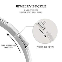 Carica l'immagine nel visualizzatore di Gallery, SNZM Bracciale Oro Rosa per Donna Bracciali Regolabili con Cristalli... - Ilgrandebazar