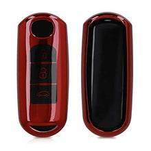 Carica l'immagine nel visualizzatore di Gallery, kwmobile Cover Copri-Chiave Compatibile con Mazda 3 rosso splendente