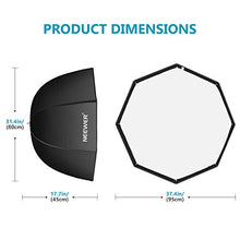 Carica l'immagine nel visualizzatore di Gallery, Neewer 95cm Softbox Ottagonale con Borsa di Trasporto, Compatibile con...