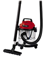 Carica l'immagine nel visualizzatore di Gallery, Einhell TC-VC 1812 S Aspiratutto Solidi/Liquidi, 1250 W, 80 Decibel, Rosso,... - Ilgrandebazar
