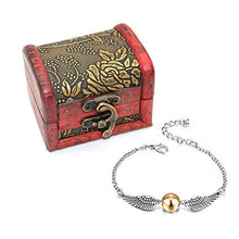 Carica l'immagine nel visualizzatore di Gallery, SHI WU 4PCS Harry Potter Collana Ispirata Set Bracciale con boccaglio in Oro... - Ilgrandebazar