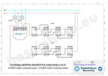 Carica l'immagine nel visualizzatore di Gallery, Shelly 2.5 Wireless WiFi Compatibile Alexa e Google Home Domotica relè... - Ilgrandebazar