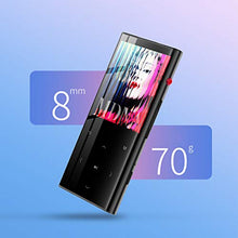 Carica l'immagine nel visualizzatore di Gallery, Walkercam, Lettore MP3 da 8 GB con Bluetooth, Pulsante a Sfioramento Gray01