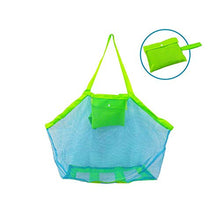 Carica l'immagine nel visualizzatore di Gallery, Bornfeel Borsa da Spiaggia Giochi a Rete Anti-sabbia per Mare Piscina...