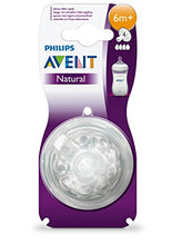 Carica l'immagine nel visualizzatore di Gallery, Philips Avent Natural SCF654/27 Tettarelle Flusso Veloce, 3 Fori 6 Mesi+ - Ilgrandebazar