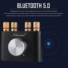 Carica l'immagine nel visualizzatore di Gallery, nobsound mini Bluetooth endstufe; Stereo Hi-Fi Digital Amp 2.0 canali 50 W ×...