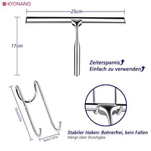 Carica l'immagine nel visualizzatore di Gallery, KYONANO tergivetro per Doccia 25CM, Lavavetri Cabina da 25CM