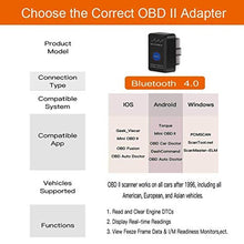 Carica l'immagine nel visualizzatore di Gallery, OBD2 Bluetooth 4.0, Smaier OBDII Nuova Versione Diagnosi per Auto, Mini... - Ilgrandebazar