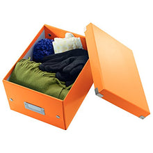 Carica l'immagine nel visualizzatore di Gallery, Leitz Click &amp; Store Scatola A5 Formato Small, Cartone S, Arancia