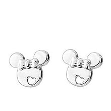 Carica l'immagine nel visualizzatore di Gallery, findout s1480 - Orecchini da donna cavi, in argento Sterling, motivo:... - Ilgrandebazar