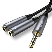 Carica l'immagine nel visualizzatore di Gallery, Sdoppiatore Cuffie Audio Splitter, aux Adattatore Stereo Maschio 3,5...
