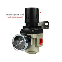 Carica l'immagine nel visualizzatore di Gallery, Regolatore di pressione con riduttore 3/8 Pressure Regulator
