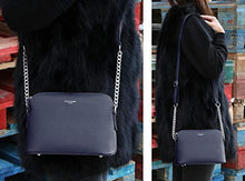 Carica l'immagine nel visualizzatore di Gallery, David Jones - Piccola Borsa a Tracolla Spalla Donna Catena - Mano Blu