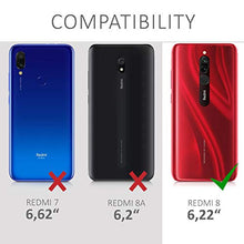 Carica l'immagine nel visualizzatore di Gallery, kwmobile Cover Compatibile con Xiaomi Redmi 8 - Custodia in blu chiaro matt