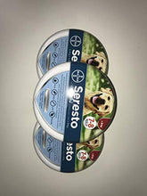 Carica l'immagine nel visualizzatore di Gallery, 3 confezioni Collare Seresto di Bayer per cani oltre 8 Kg antipulci e zecche... - Ilgrandebazar