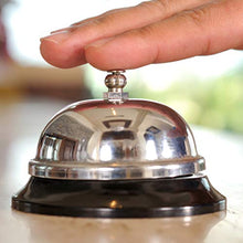 Carica l'immagine nel visualizzatore di Gallery, elasto Servizio Campanello da Tavolo con VerC hromten Cassa 8,5 cm Reception... - Ilgrandebazar