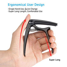 Carica l'immagine nel visualizzatore di Gallery, Asmuse Professional Capotasto Universale Nero Capo High quality Zinc - Ilgrandebazar