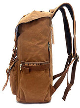 Carica l'immagine nel visualizzatore di Gallery, FANDARE  EverVanz Zaino in Tela per Computer Portatile da 15", Borsa 2. Brun