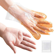 Carica l'immagine nel visualizzatore di Gallery, 200 pcs Guanti usa e getta, in plastica, per uso alimentare, trasparenti,...