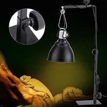 Carica l'immagine nel visualizzatore di Gallery, Zerodis - Supporto per lampada rettili, altezza regolabile, supporto per...