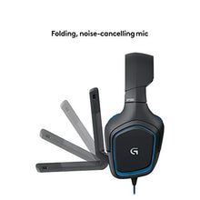 Carica l'immagine nel visualizzatore di Gallery, Logitech G430 Cuffie da Gioco con 7.1 Dolby Surround Sound, Nero/Blu