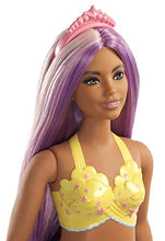 Carica l'immagine nel visualizzatore di Gallery, Barbie- Dreamtopia Bambola Sirena con Coda Arcobalena e Capelli Viola,... - Ilgrandebazar