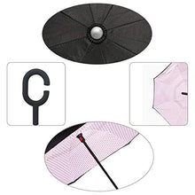 Carica l'immagine nel visualizzatore di Gallery, Abccanopy, ombrello invertito a doppio strato, antivento, in Pois Rosa
