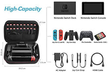 Carica l'immagine nel visualizzatore di Gallery, HEYSTOP Kit Accessori 12 in 1 per Nintendo Switch, Include Custodia 12 1