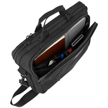 Carica l'immagine nel visualizzatore di Gallery, Amazon Basics - Borsa compatta per computer portatile con tasche per accessori (15,6 pollici, 40 cm), nero, confezione da 1