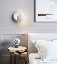 Carica l'immagine nel visualizzatore di Gallery, Lampada da Parete LED Applique Interno Moderno, Girevole a Bianco - Ilgrandebazar