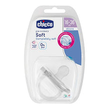 Carica l'immagine nel visualizzatore di Gallery, Chicco Gommotto Physio Soft 16-36 Messi Silicone Transparente - Ilgrandebazar