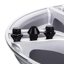 Carica l'immagine nel visualizzatore di Gallery, 20 Dadi Ruota Nero M12x1,5 Cono per Ford Originale Cerchi in Lega