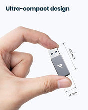Carica l'immagine nel visualizzatore di Gallery, RAMPOW Adattatore USB C a 3.0, C Femmina a Grigio Siderale